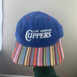 Vintage Los Angeles Clippers Snapback Hat NBA